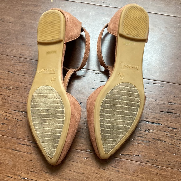 Bamboo ankle strap D’Orsay flat - Picture 5 of 6